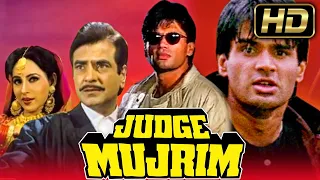 Judge Mujrim (HD) Bollywood Full HD Action Hindi Movie | Sunil Shetty, Jeetendra, Ashwini Bhave