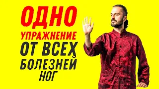 Упражнения от всех болезней ног! Делай это и будешь здоров. Болят ноги, что делать? Цигун