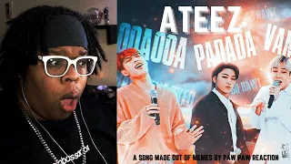 Why was this so good!? | SO I CREATED A SONG OUT OF ATEEZ MEMES | Reaction
