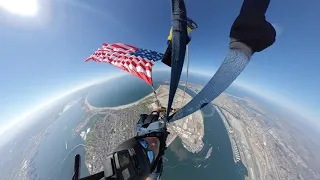 Navy Parachute Team celebrates Navy's 245th Birthday