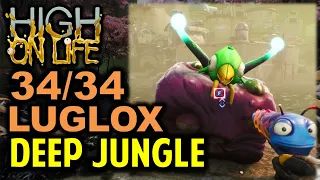 Deep Jungle: All 34 Luglox Chests Locations | High on Life