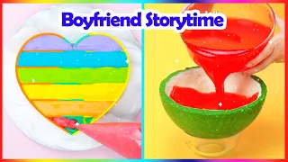 🤯 Boyfriend Storytime 🌈 Satisfying Rainbow Jelly Cake Decorating Recipe