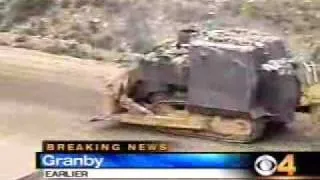 Killdozer ~ Helicopter News Footage