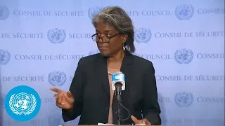 United States on Afghanistan - Security Council Media Stakeout (30 August 2021)