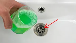 It cleans the drain better than a machine. The stench disappears
