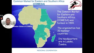 Regional Cooperation in Africa: Full Lesson