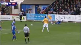 AFC Wimbledon vs Oxford United - League Two 2013/14 Highlights