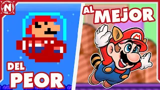 Del PEOR al MEJOR:  Juegos de Super Mario en 2D