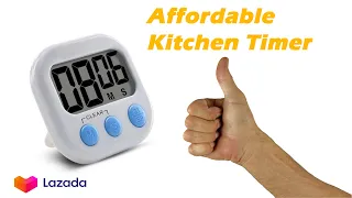 Electronic Kitchen Timer - Unboxing - Testing - LAZADA
