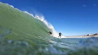 La Première Session de Fevrier 2023  Lacanau PoV Surf