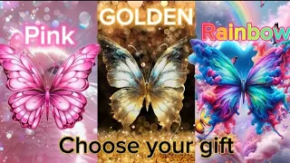 Choose your Gift 💖💛🌈  #chooseyourgift #pickonequiz #pickone #pink #golden #rainbow #3giftbox