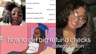 I made my school pay me $20,000? | how to get bigger refund checks | no loans | graduate debt free