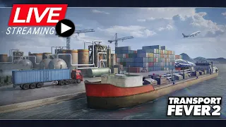 Transport Fever 2 - Начинаем строить свою транспортную сеть :)