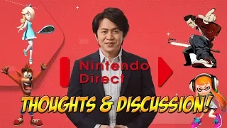 Nintendo Direct  for 3/8 Thoughts and Discussion - YoVideogames