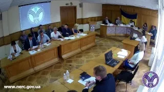 Відкрите засідання НКРЕКП 27-07-2018