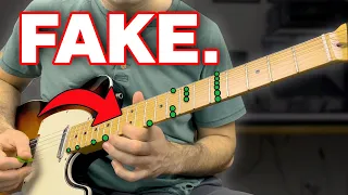 how to fake knowing the entire guitar fretboard