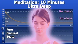 Ultra-Deep Meditation: 10 Minutes - 2 Hz delta waves - Binaural Beats