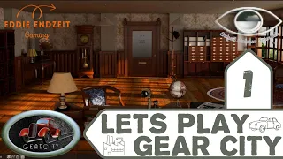 GearCity Lets Play S01 #01 🚗Geburtsstunde von der Endzeit Motoren Schmiede🚗