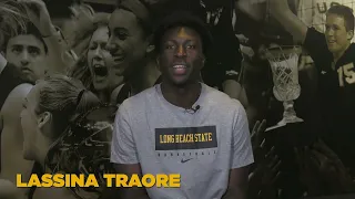 Lassina Traore of Men's Basketball tells us his story on why he came to the Beach