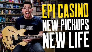 Epiphone Casino Pickup Swap: Average To Awesome? Mick’s Vlog – That Pedal Show