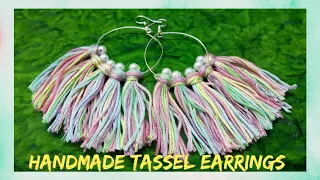 DIY Handmade Tassel Earrings | My Fashion 01
