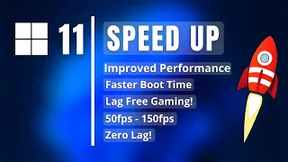 Speed Up Windows 11 (2024) | How to Make Windows 11 Faster | Optimize Windows 11 for Gaming!