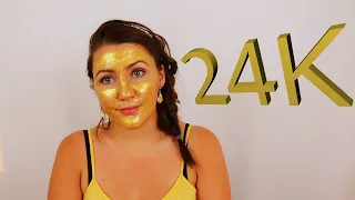 24 K GOLD MASK, The Peter thomas roth 24 Karat gold mask, REVIEW and first impressions, REAL GOLD