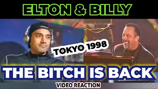 Elton John & Billy Joel | The Bitch Is Back Tokyo 1998 | First Time Reaction