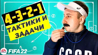 ЛУЧШАЯ СХЕМА В FIFA 22 ДЛЯ ВИКЕНД ЛИГИ 4-3-2-1 / ТАКТИКИ и ЗАДАЧИ ФИФА 22