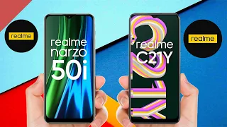 Realme Narzo 50i Vs Realme C21Y Comparison DN TECH