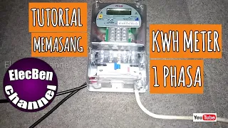 How to make kwh meter 1 phasa