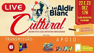 live dos Artistas de Itacarambi MG - Lei Aldir Blanc - parte 01