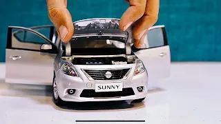 Unboxing of Nissan Sunny/ Versa 1:18 Scale Diecast Model Car