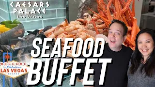 Caesars Buffet ALL YOU CAN EAT SEAFOOD Bacchanal Buffet Las Vegas