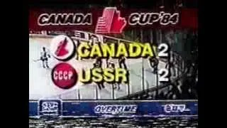 1984 Canada Cup - Canada vs. USSR - Semifinal - Five Great Goals!