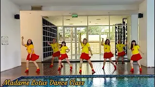 Brother Louie 2023 Line Dance||Demo by Tayuka Karamoy & Madame Lotus Dance Class