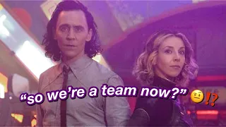 loki and sylvie being the most chaotic duo the mcu has ever seen (loki ep. 3)