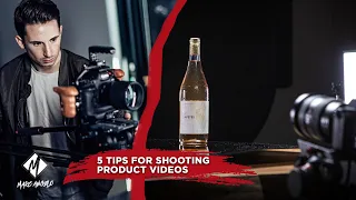 Following Full Time Filmmaker's 5 Tips For Shooting Product Videos // Wine Bottle Videography BTS