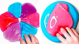 Oddly Satisfying Slime ASMR No Music Videos - Relaxing Slime 2023 #42