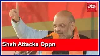 Amit Shah Attacks Gathbandhan: "Opposition's 4B Is Bua-Bhatija-Bhai-Behen"