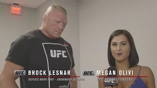 UFC 200: Brock Lesnar Backstage Interview