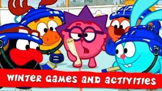 KikoRiki 2D | Best episodes about Winter Games and Activities ❄️ | Cartoon for Kids