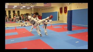 Arizona Taekwondo Sparring Session 2