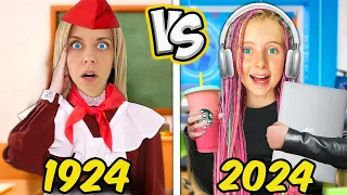 Partea 2 👩‍🏫 Școala în PREZENT 😎 vs în TRECUT 🤓