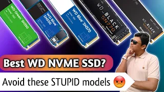 Which is the best NVME M.2 SSD? WD Green vs Blue vs Black | PCIe SSD buying guide in English