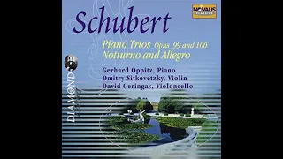 Schubert "Notturno" in E-flat Major for Piano Trio, Op. posth. 148, D. 897