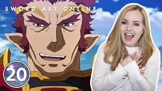 General of the Blazing Flame - Sword Art Online Episode 20 Reaction