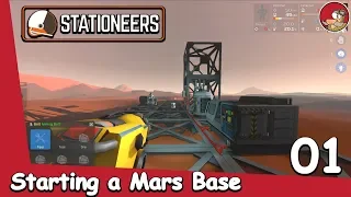 Building a base on Mars - Stationeers - Let's Play - 01