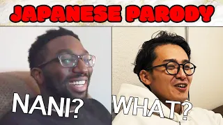 People who think they speak English because they watch Hollywood movies【Japanese Parody & React】