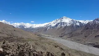 Day 4 Kinnaur Spiti | Tabo to Kaza | Danker monestry | Best Budget Hotel in Kaza